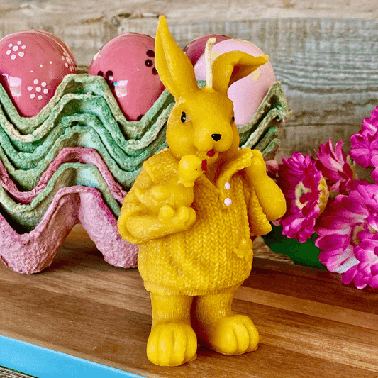 Veľký zajko s kačičkou